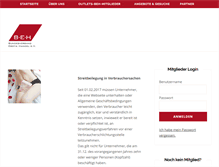 Tablet Screenshot of beh-ev.de